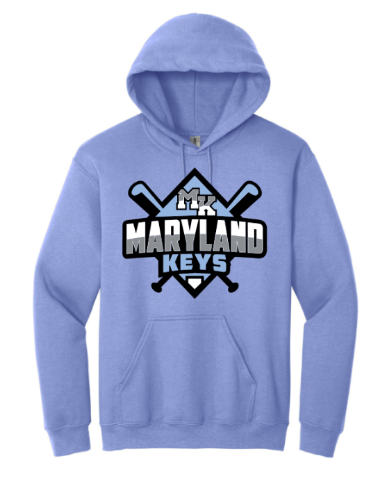 Maryland Keys Baseball Hoodies - Fan Gear